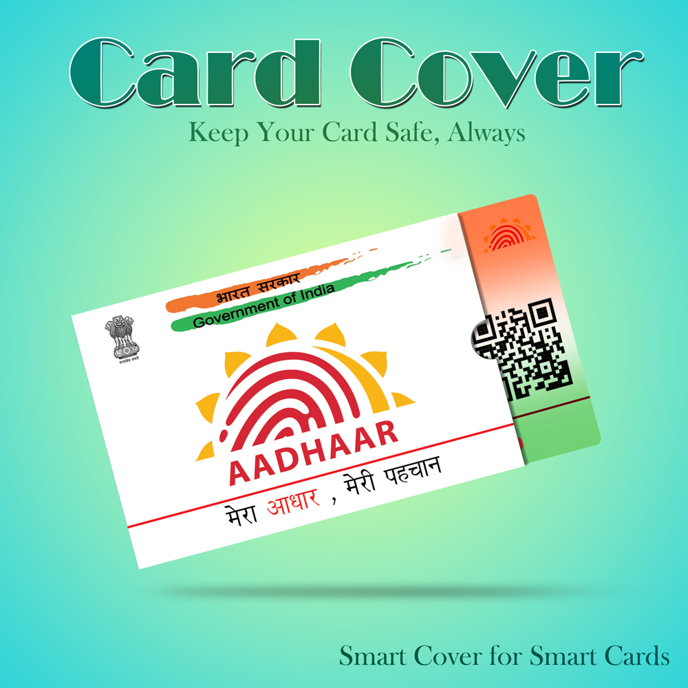 Aadhaar Card white
