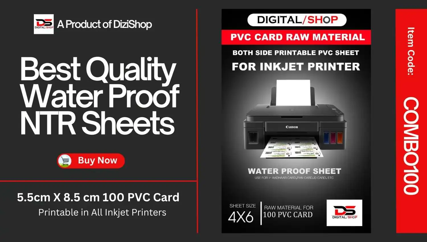 PVC Card Combo 100 3 COMBO100