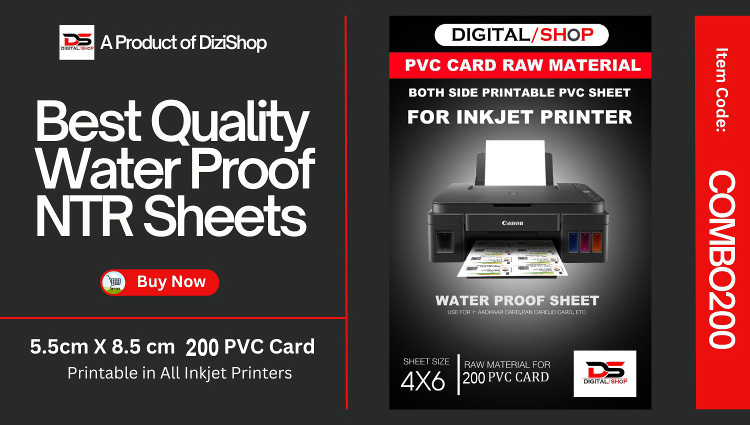 PVC CARD COMBO 200 2 COMBO200