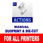 Manual DuoPrint & Die-Cut Action