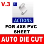 Auto Die Cut Photoshop Action