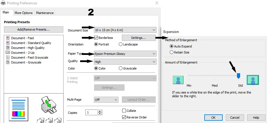 Epson setting-2
