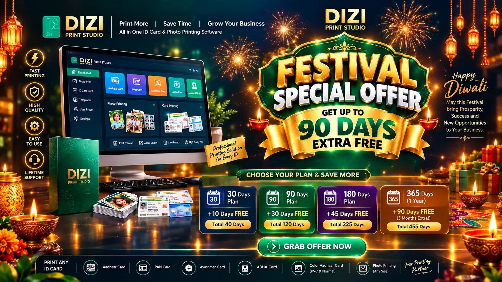 DIZI PRINT STUDIO :- Diwali Special Mega Offer
